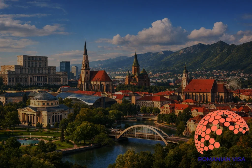 شهرهای مهاجرت پذیر کشور رومانی